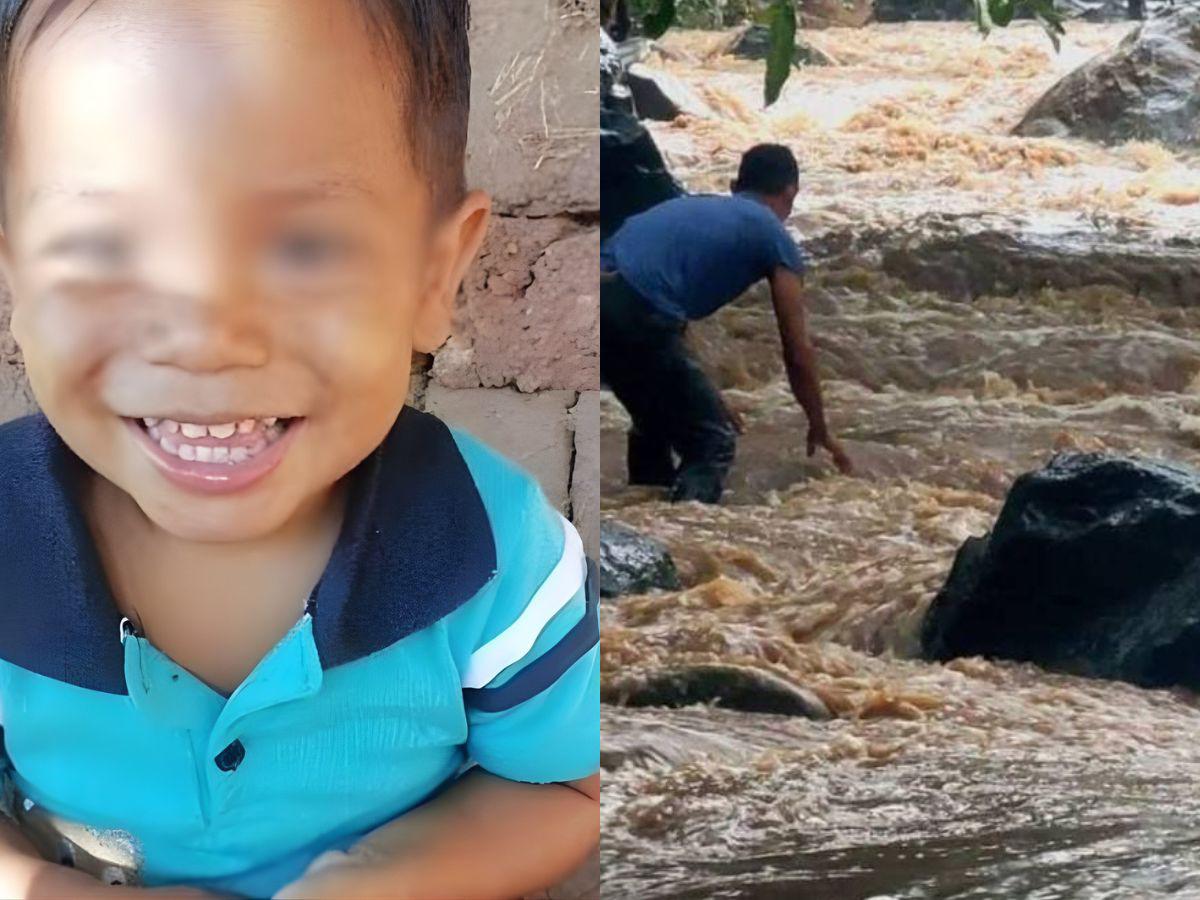 ¡Está vivo! Hallan al menor desaparecido que habría caído en río Tixcagua, Choluteca